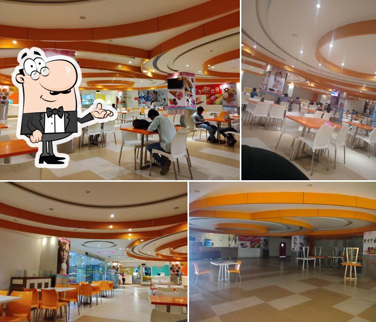 The interior of Jyoti's Utsav