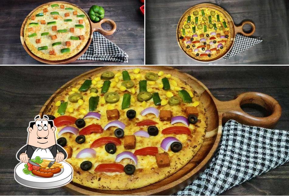 Food at Pizza Village