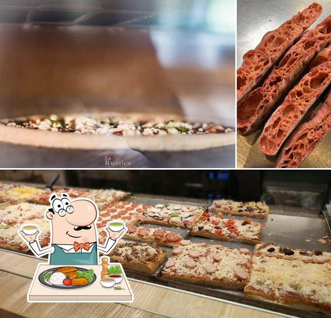Platti al Pizzeria La Rustica