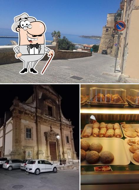 Tra le diverse cose da Bar Baby Luna di Lombardo Vita si possono trovare la esterno e cibo