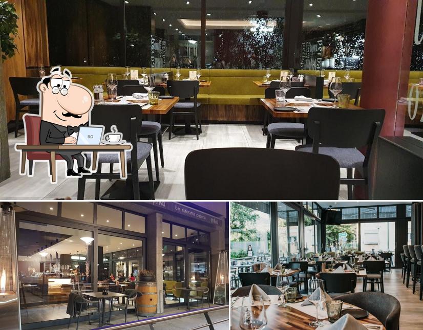 Gli interni di Perbacco - Ristorante Pizzeria