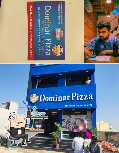 Check out how Dominar Pizza Shri Ram Market Dinanagar looks inside
