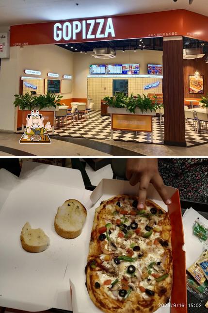 Pick pizza at GOPIZZA