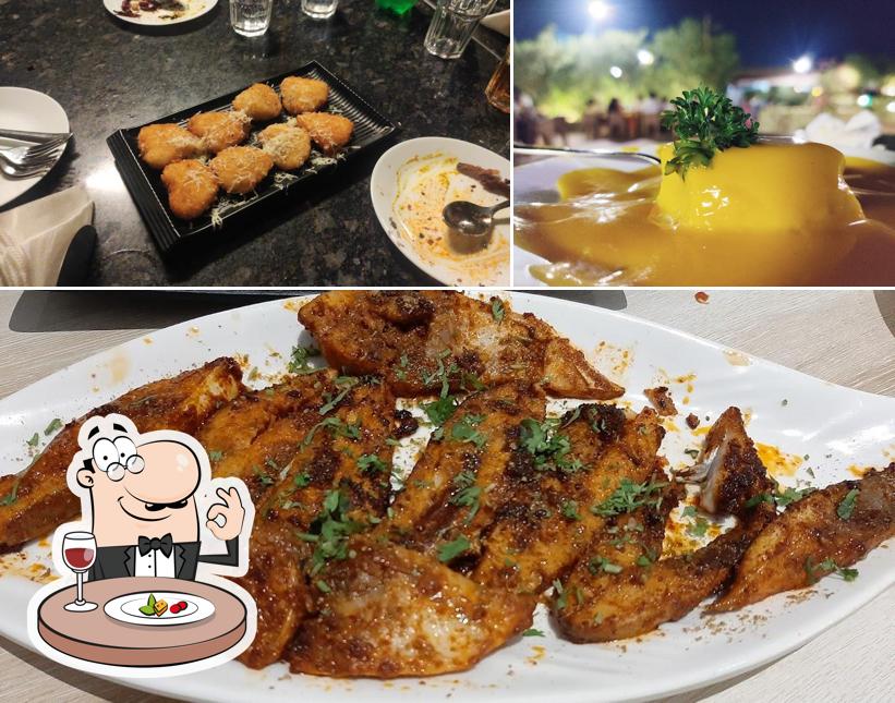 Food at Hotel Madhuban Family Garden Restaurant and Bar