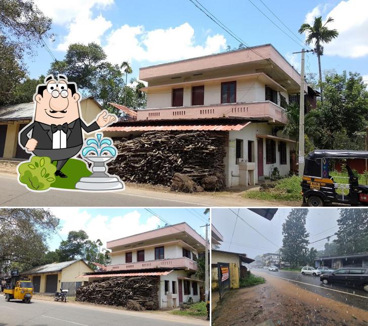 The exterior of Hotel Sagar- Kottamukal- Adoor (HOMELY FOOD)
