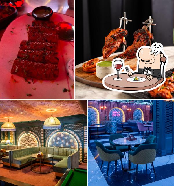 The restaurant's food and interior