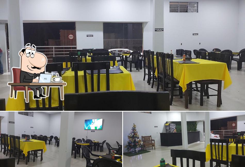 O interior do IT Pizzaria