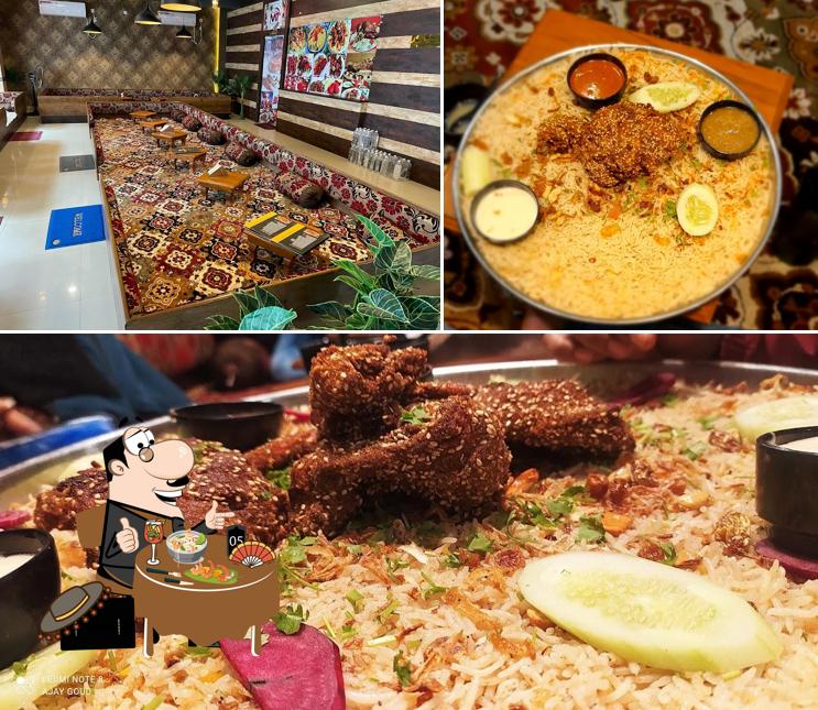 Food at Mandi Town Khairatabad