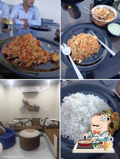Fried rice at Meat king restro and cafe