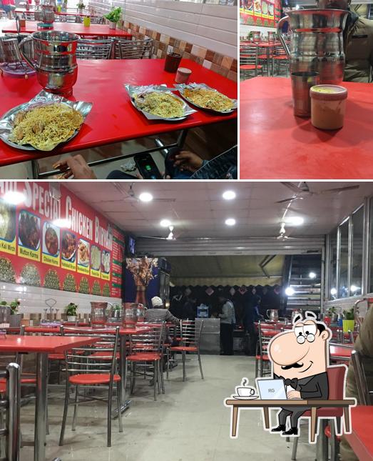 Check out how Shama Dhaba Special Muradabadi Biryani looks inside