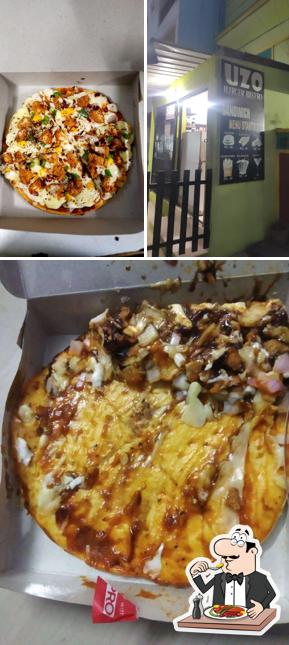Meals at Uzo sanwiches