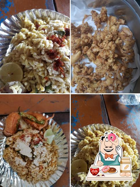 Veeresh Vaggani Hotel serves a variety of desserts