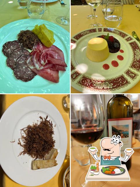Platti al Ristorante Antica Trattoria al Bosco