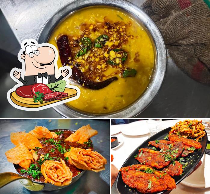 Sudarshan Nx Family Resto Bar offers meat dishes