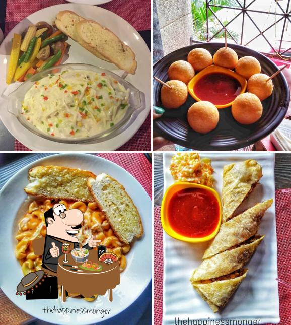Food at The Corner Café