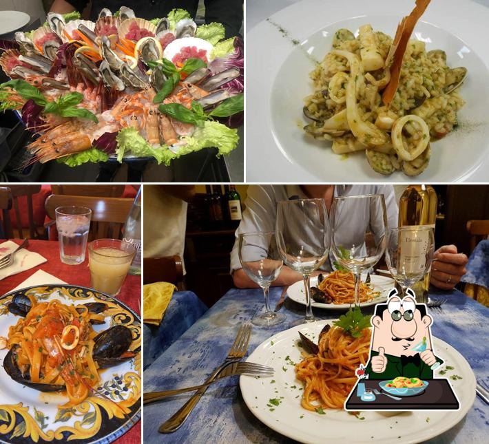 Cibo al Trattoria Gattopardo Due Siciliano Milano