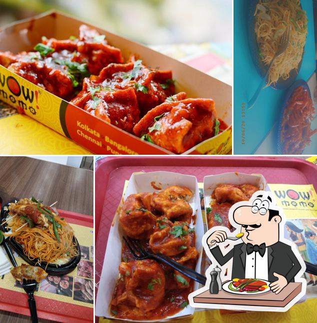 Food at Wow! Momo