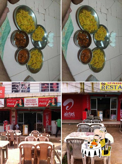 The image of Madhuban Restaurant’s food and interior