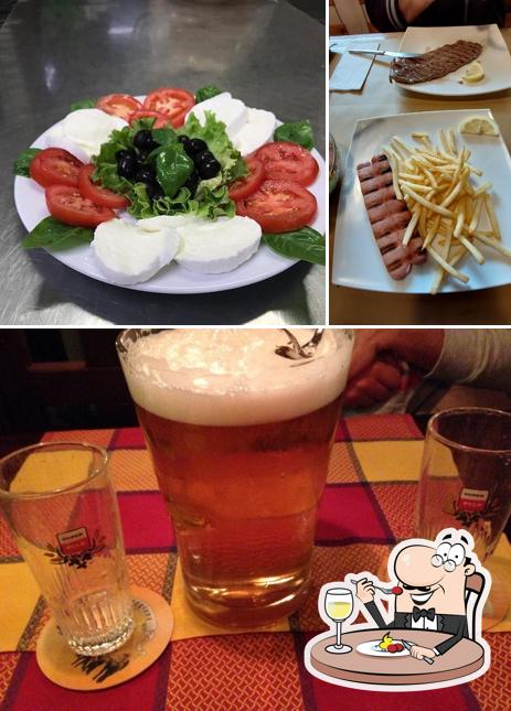 La foto della cibo e birra di Brasserie Strubbe Piastroni