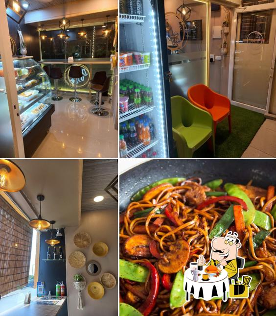 Food at Da Wave Cafe