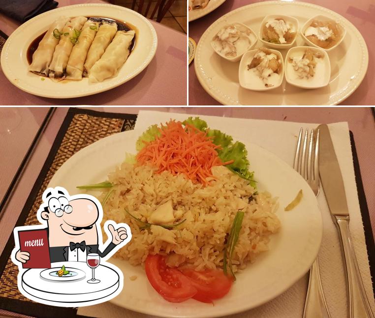Cibo al Ristorante Elefante Bianco