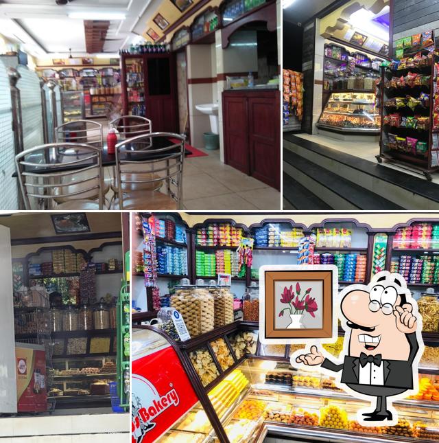 The interior of Famous Bakery
