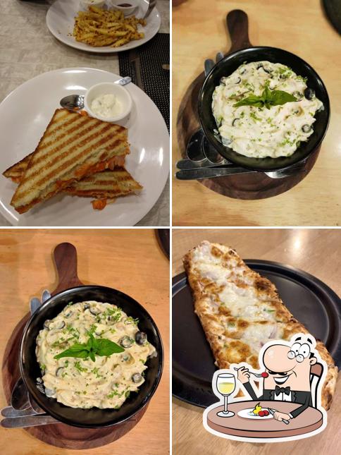 Meals at Flames Pizza