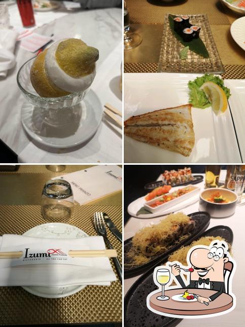 Cibo al Ristorante Izumi