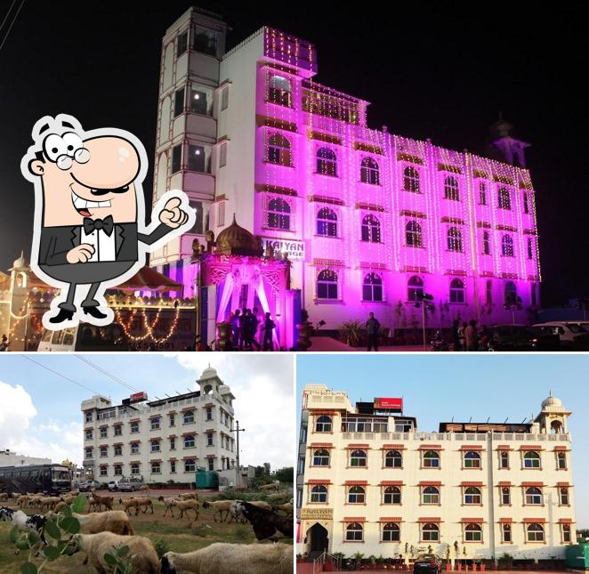 You can get some fresh air at the outside area of Kalyan Heritage and Paradise (Hotel and Marriage Garden) - Best Wedding Lawns & Banquet / Best Wedding Venue in Jaipur