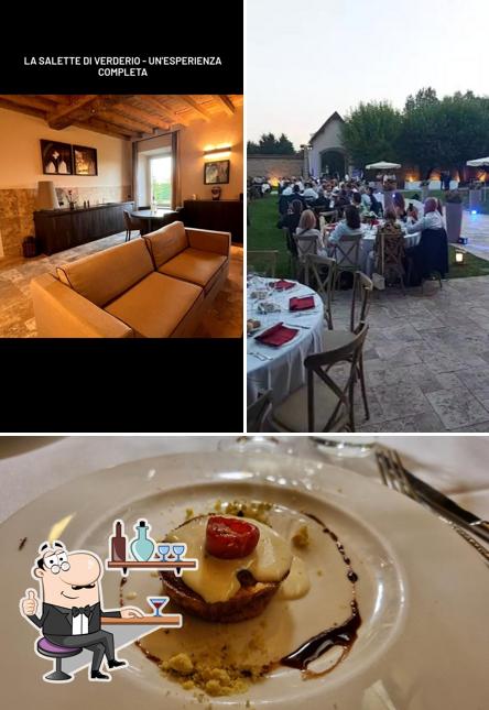 La Salette - Ristorante - Residenze con Appartamenti Completi di Cucina - Parco si caratterizza per la interni e cibo