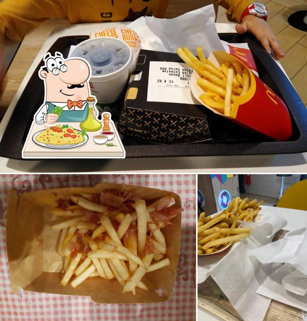 Platti al McDonald's Bolzano Piazza Parrocchia