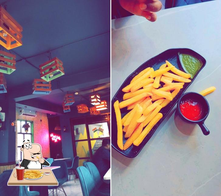 French fries at Momo Nation Cafe