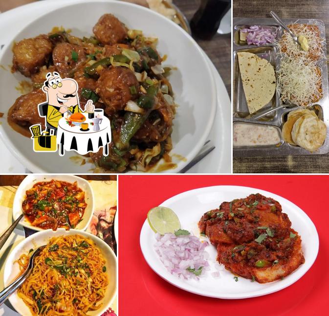 Meals at Nylon Pav Bhaji - Best South Indian Food Fast Food Family Restaurant Street Food Pav bhaji Near Me in Vadodara