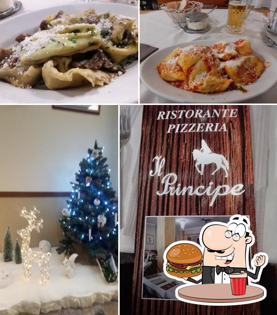Ordina un hamburger a Ristorante Pizzeria Il Principe