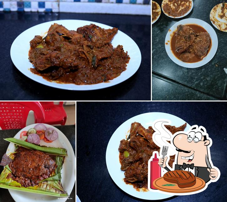 Poonthal Toddy Shop & Family Restaurant provides meat dishes