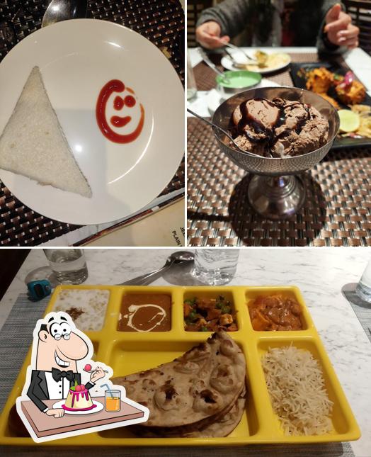 Priya Restaurant offers a variety of sweet dishes