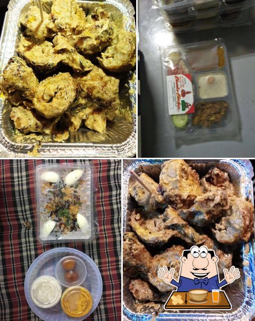 Food at Chawla Chicken