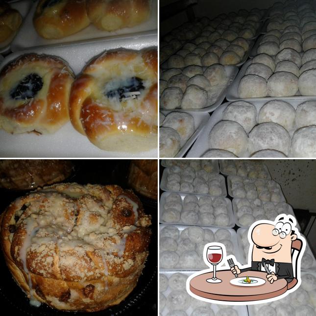Platos en Caramelo's Pães e Doces