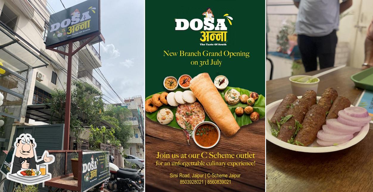 Food at Dosa Anna-The Taste of South