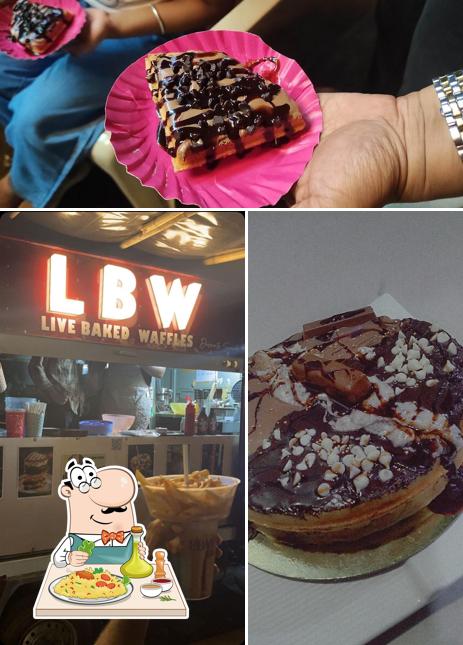 Food at LBW- Live Baked Waffles