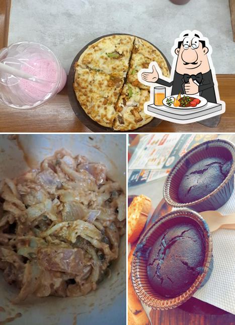 Food at La Pino'z Guntur