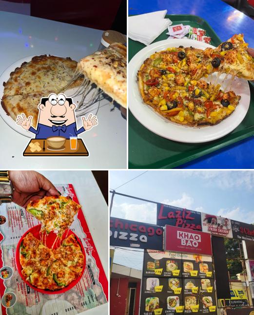 Meals at Laziz Pizza -Patia