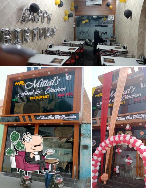 The interior of MFC-Mittal's Food & Chicken