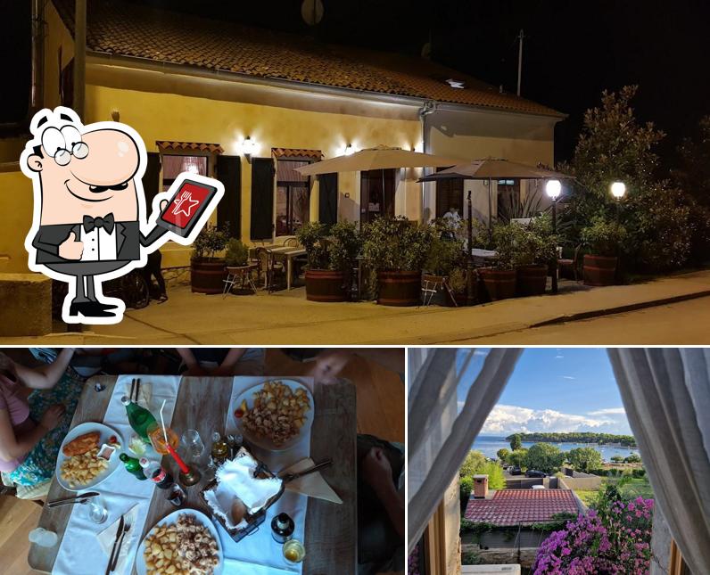 Ošteria Gina si caratterizza per la esterno e interni