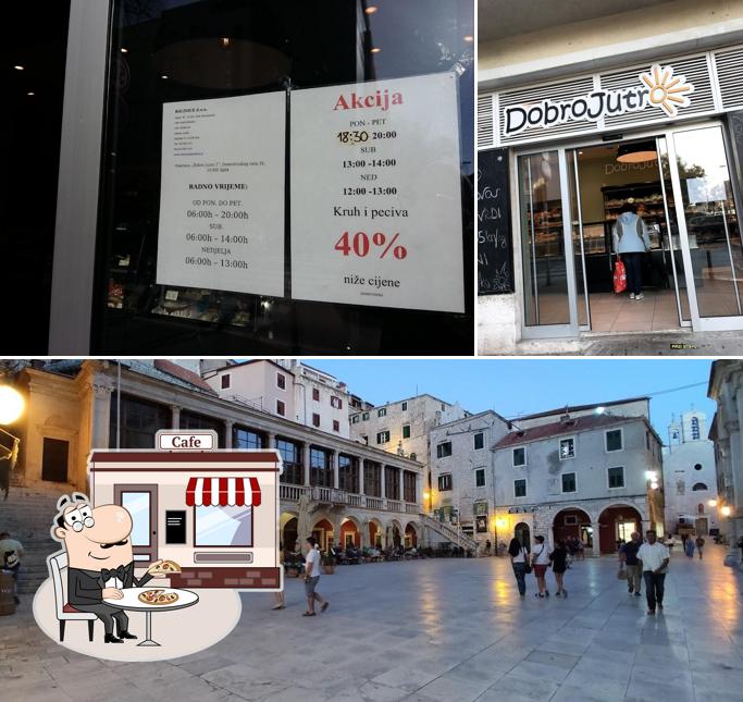 Gli esterni di Pekara ˝Dobro jutro˝ Dicmo