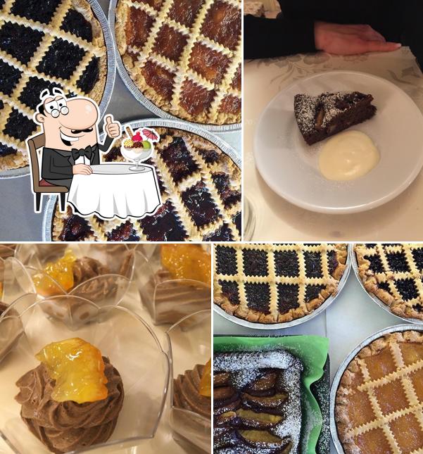 Ristorante l'Alberata propone un'ampia gamma di dessert