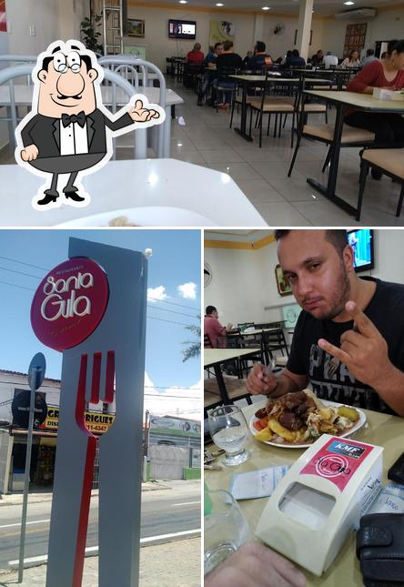 O interior do Sta Gula