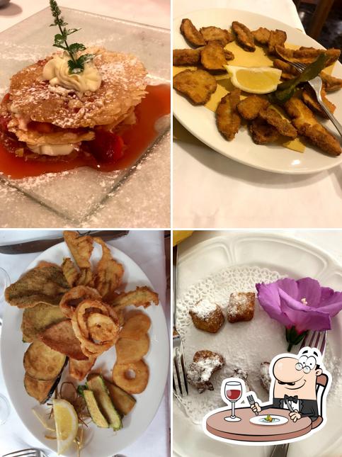 Platti al Trattoria Bar Vittorio Ligagin