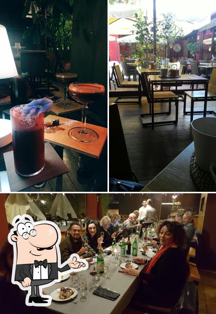 Siediti a un tavolo di Ristorante Cocktail Bar San Colombano