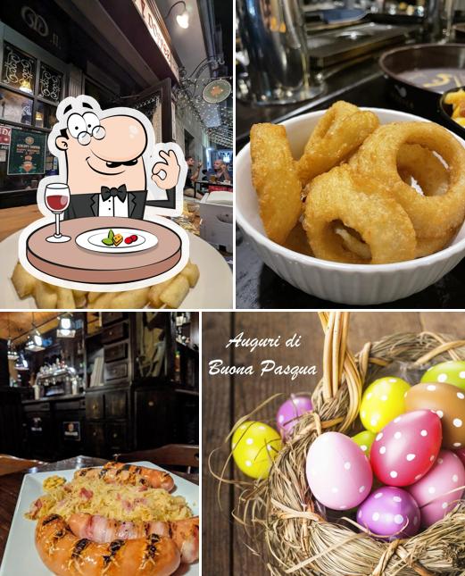 Cibo al Scruffy Doffer Pub